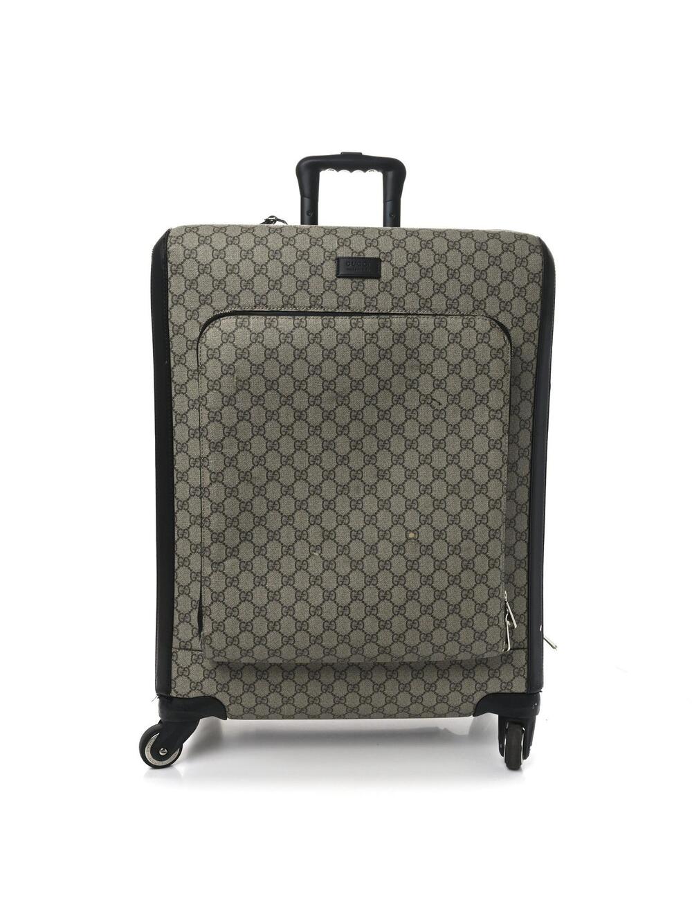 Gucci Gg Supreme Four Wheel Suitcase #363881G11B